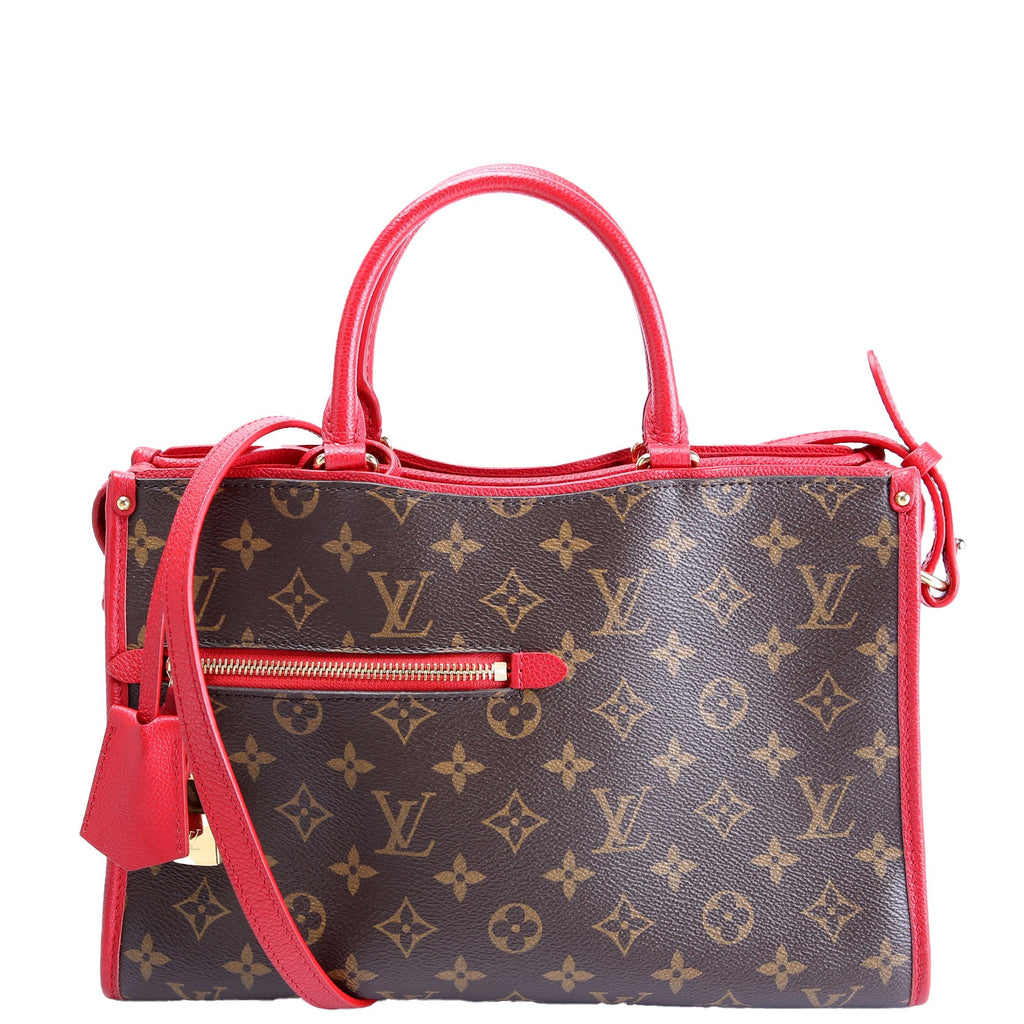 Louis Vuitton Popincourt PM NM Monogram Red