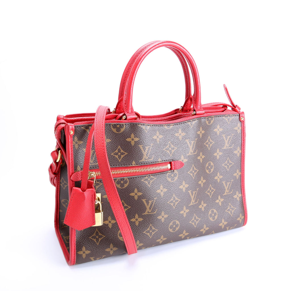 Louis Vuitton Popincourt PM NM Monogram Red