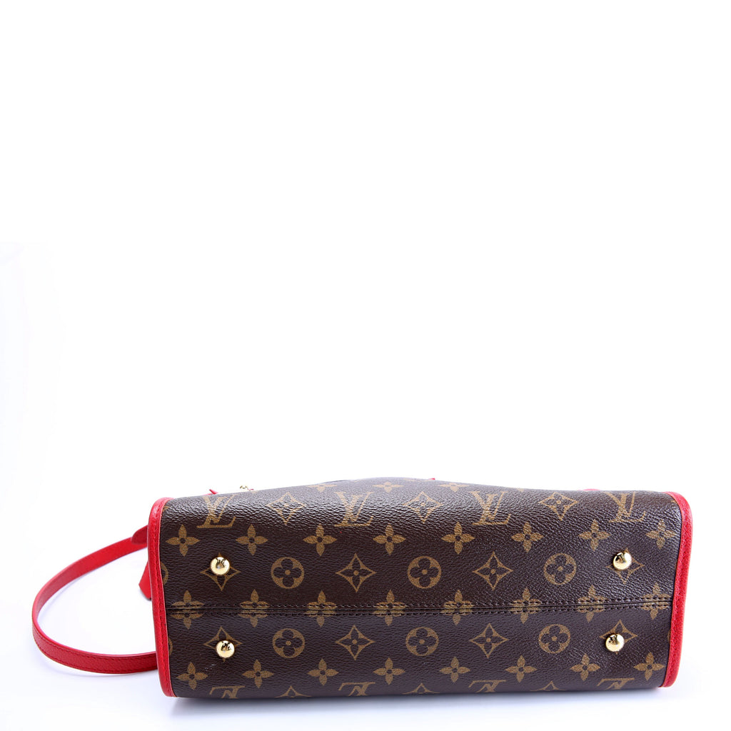 Louis Vuitton Popincourt PM NM Monogram Red