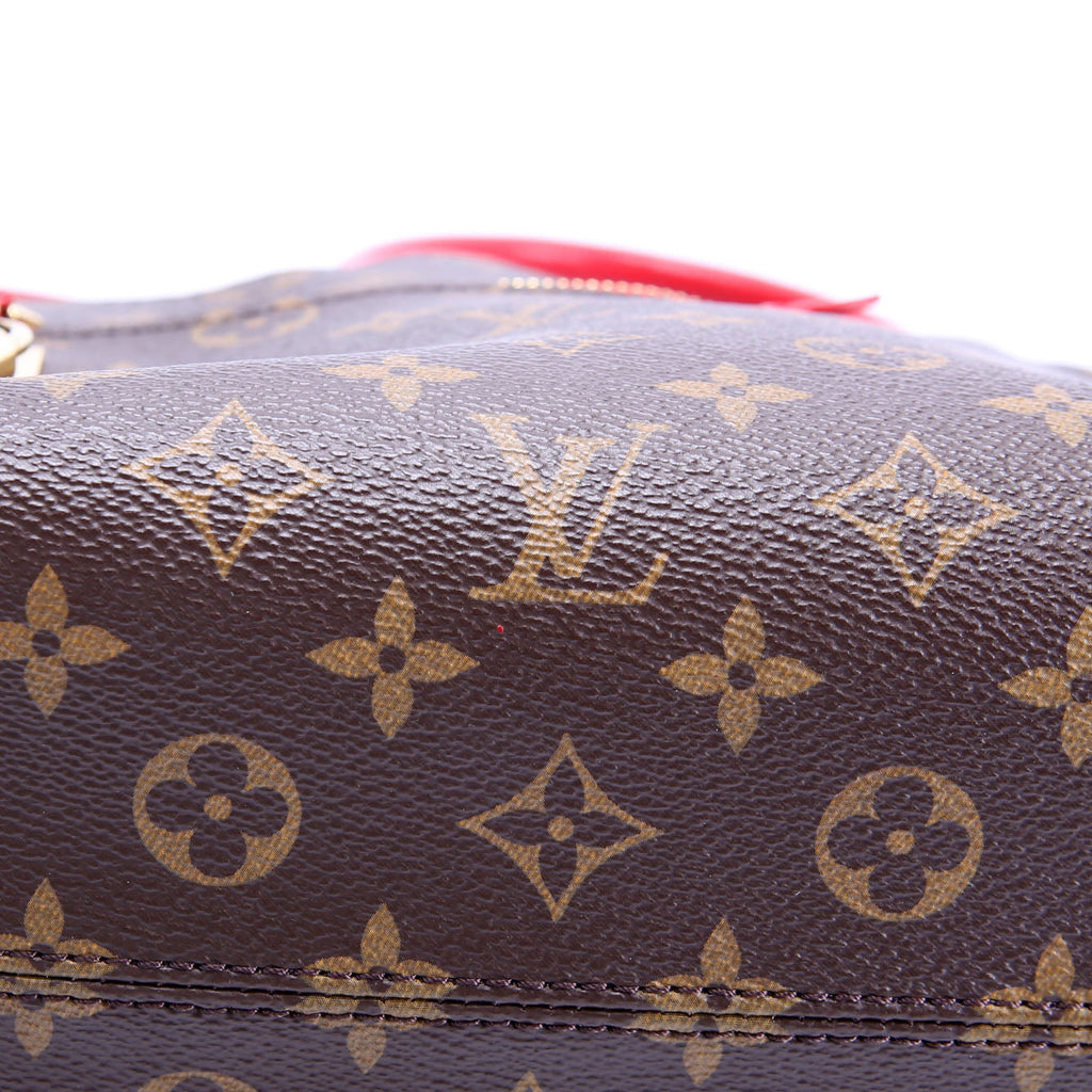 Louis Vuitton Popincourt PM NM Monogram Red