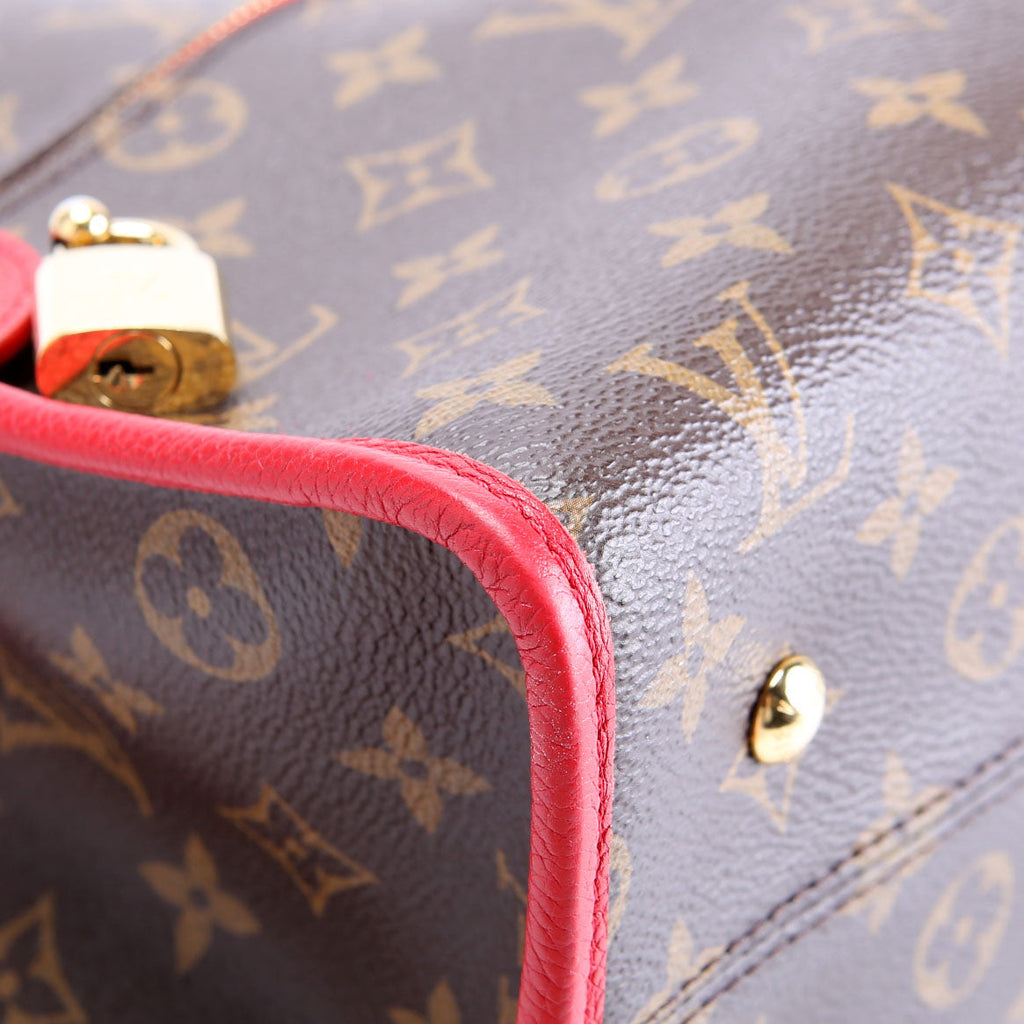 Louis Vuitton Popincourt PM NM Monogram Red