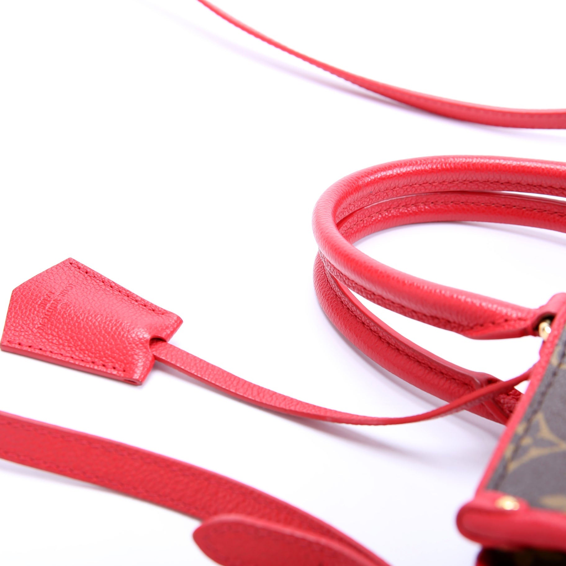 Louis Vuitton Popincourt PM NM Monogram Red