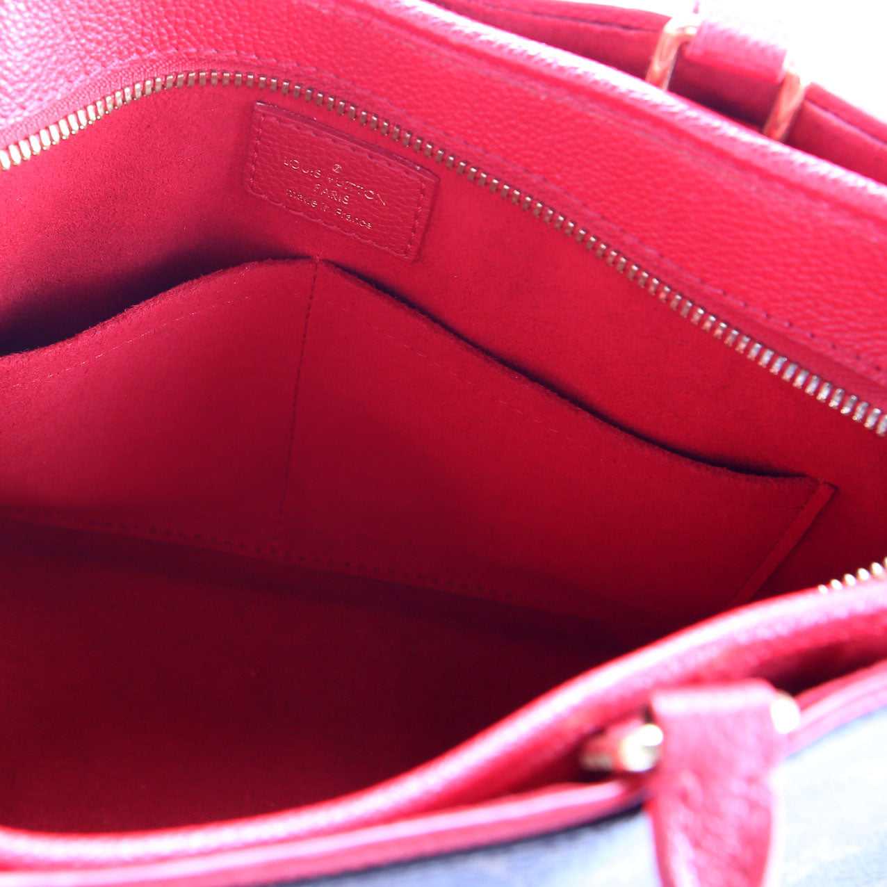 Louis Vuitton Popincourt PM NM Monogram Red