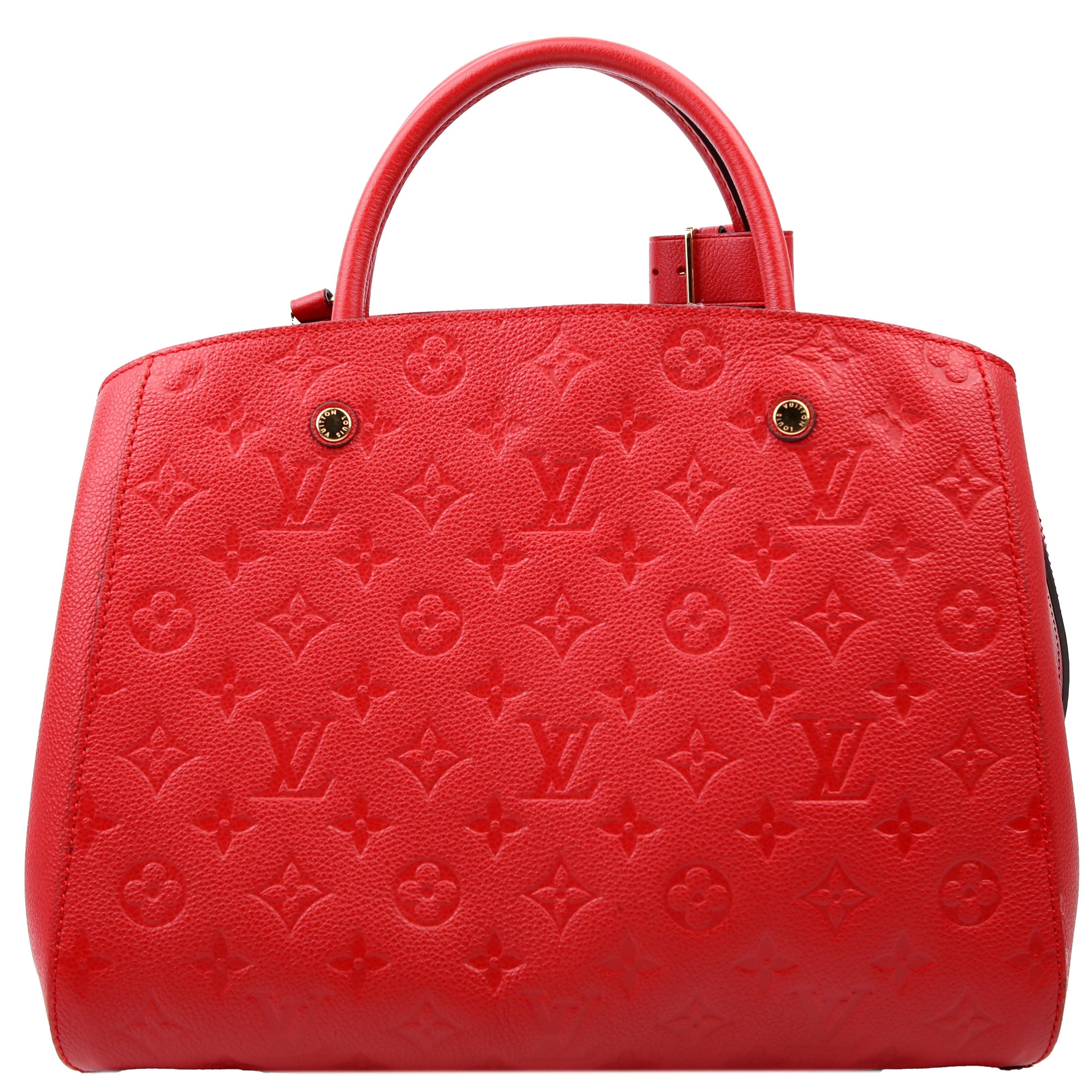 Louis Vuitton Montaigne MM Empreinte Red