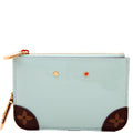 Louis Vuitton Pochette Cles Vernis/Monogram Teal