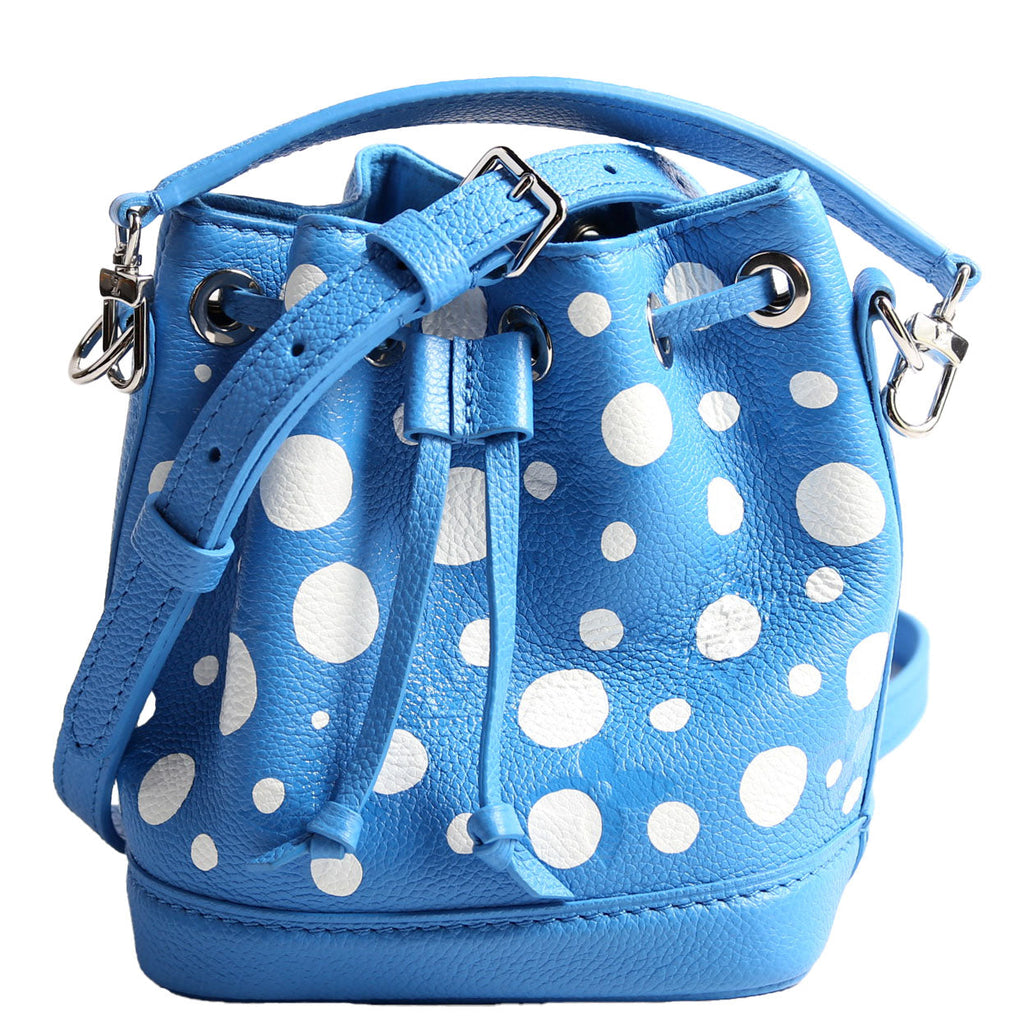 Louis Vuitton Nano Noe YK Infinity Dots Empreinte Blue/White