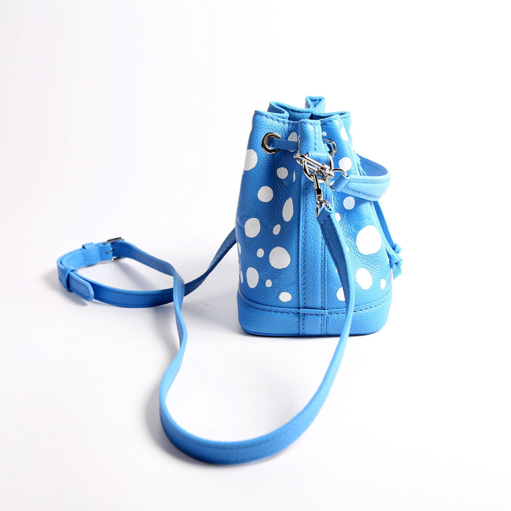 Louis Vuitton Nano Noe YK Infinity Dots Empreinte Blue/White