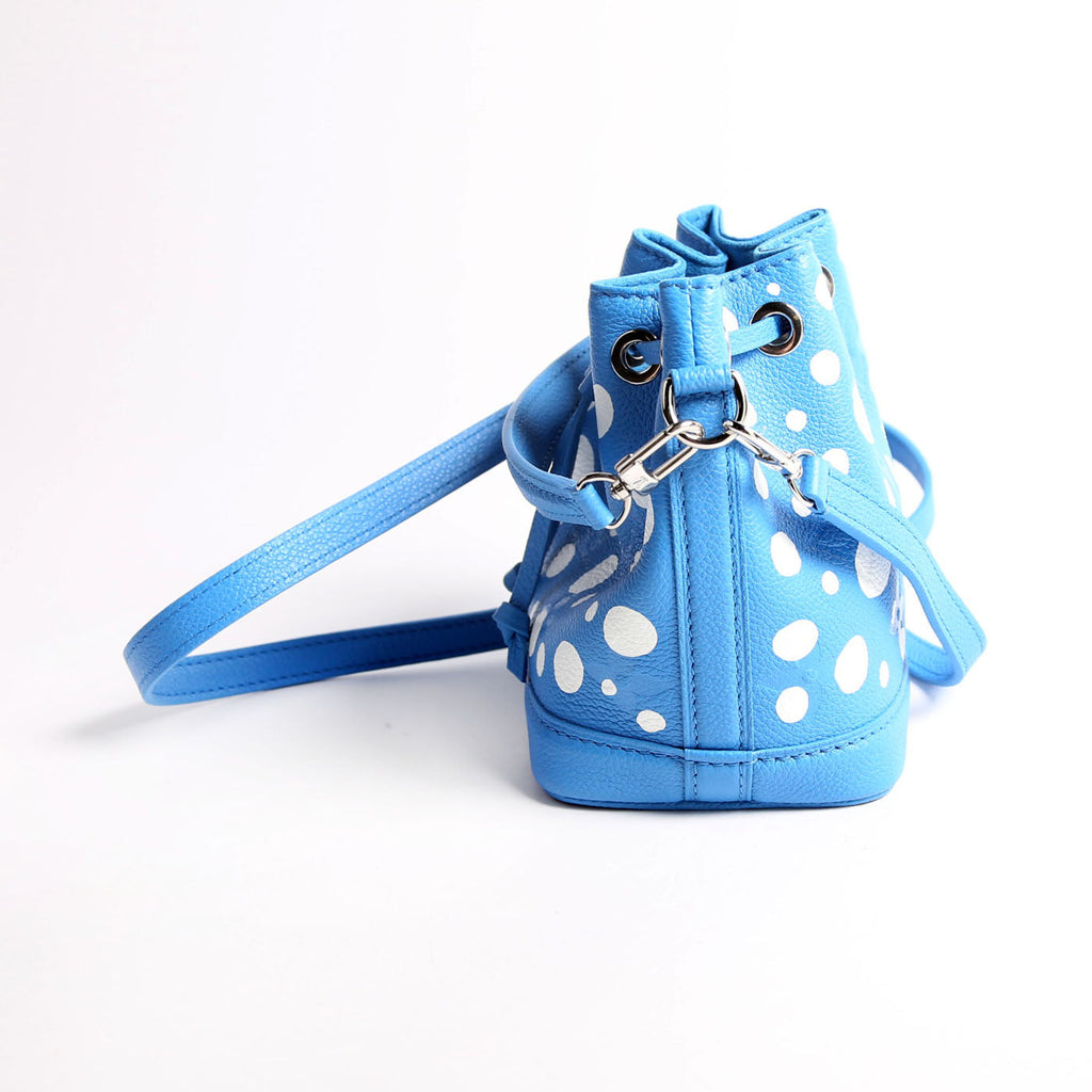 Louis Vuitton Nano Noe YK Infinity Dots Empreinte Blue/White