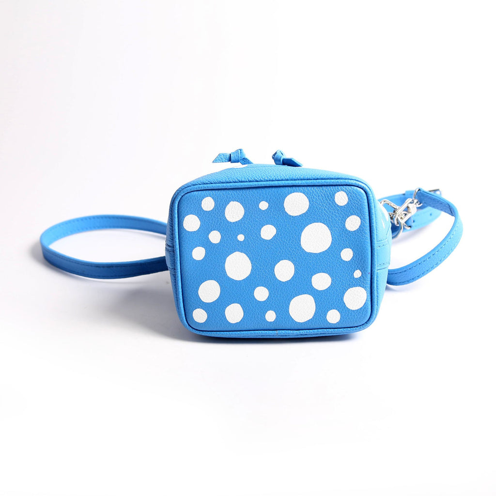 Louis Vuitton Nano Noe YK Infinity Dots Empreinte Blue/White