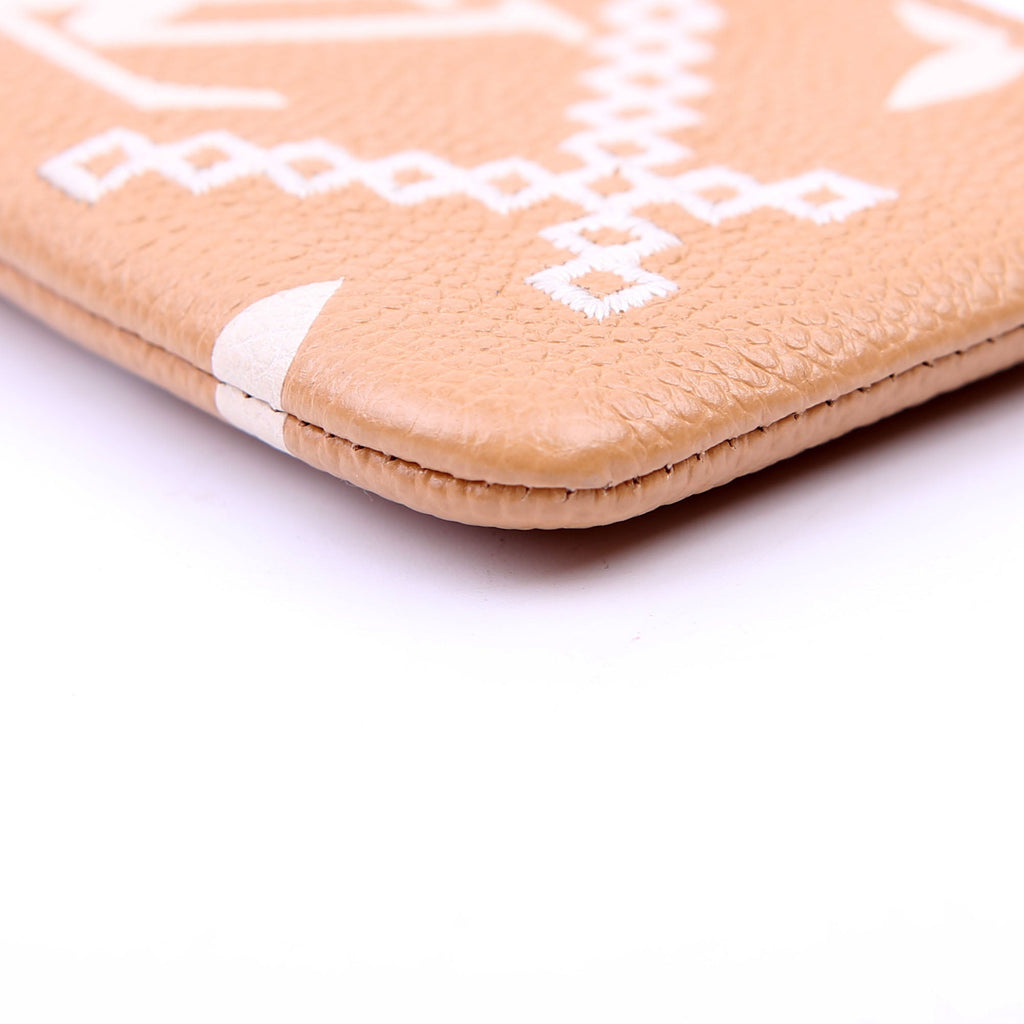 Louis Vuitton Pochette Cles Empreinte Tan