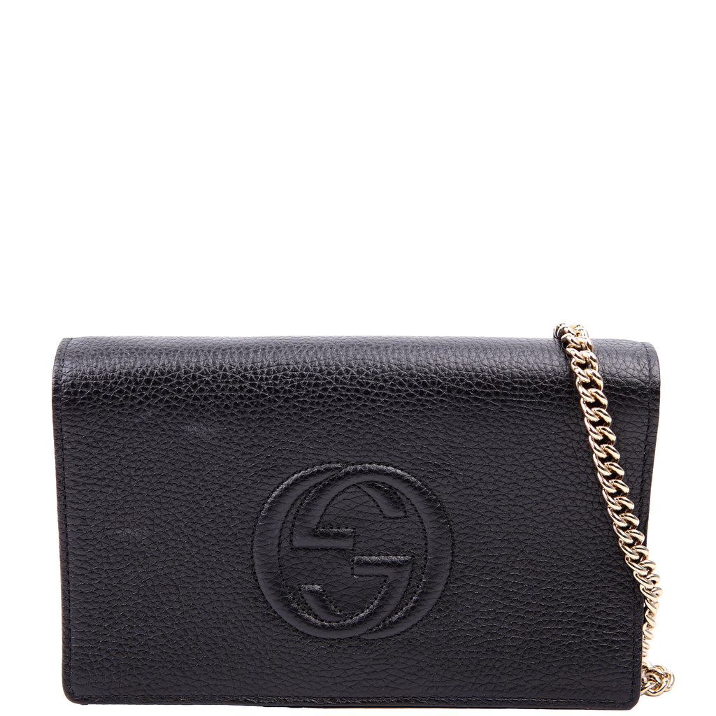 Gucci 598211 Soho WOC Black