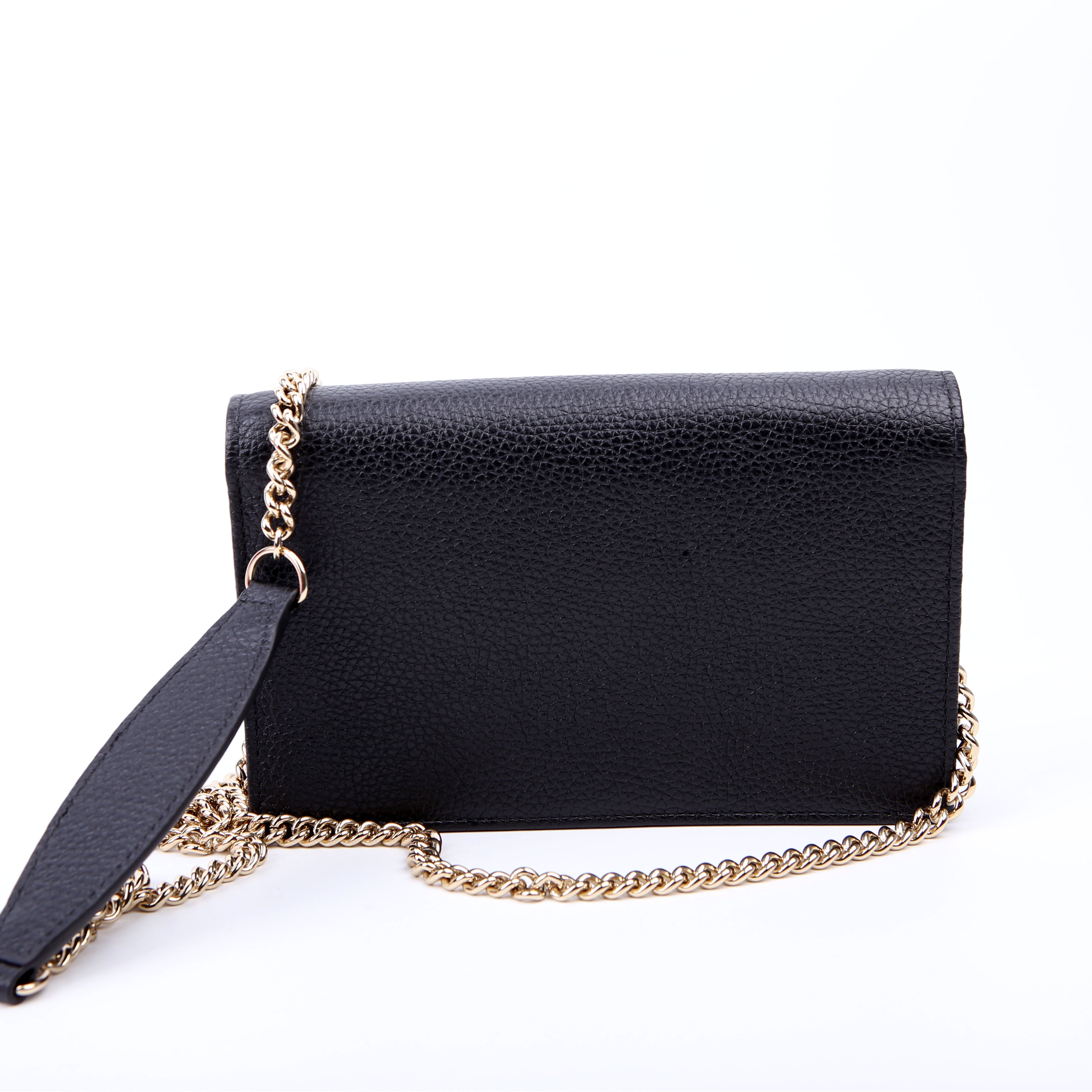 Gucci 598211 Soho WOC Black