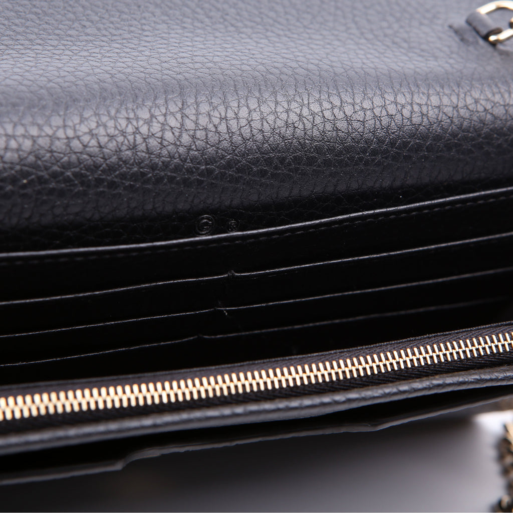 Gucci 598211 Soho WOC Black