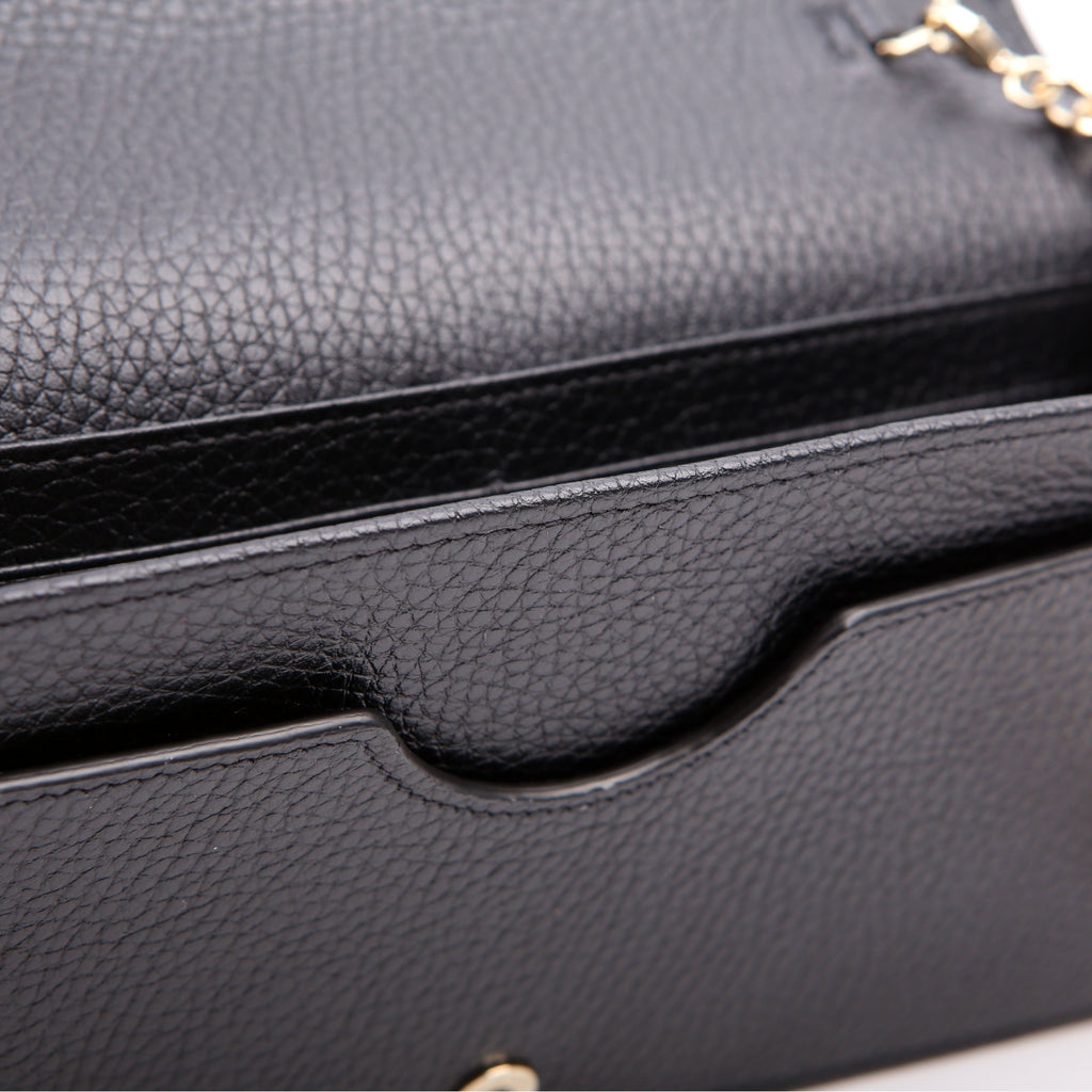 Gucci 598211 Soho WOC Black