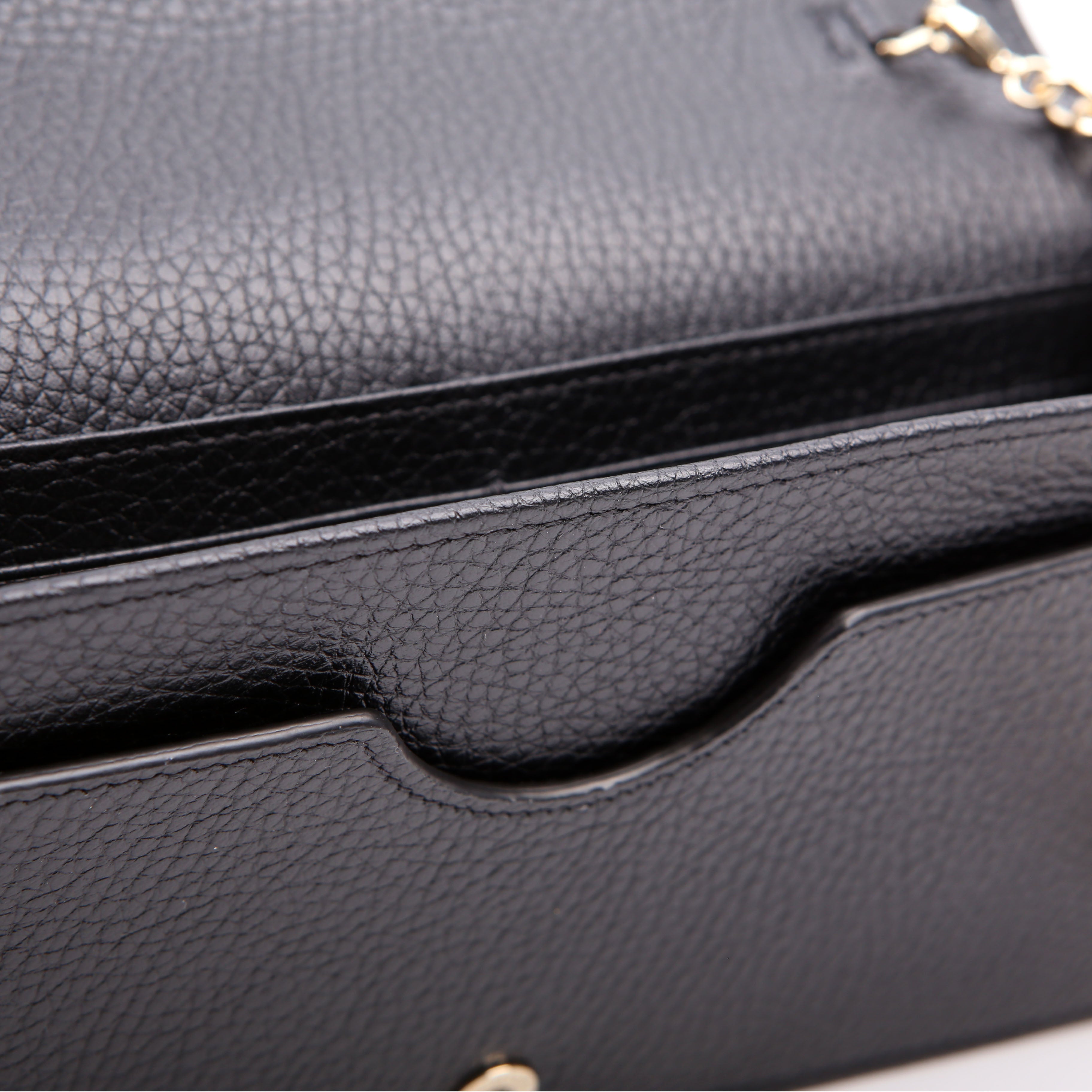 Gucci 598211 Soho WOC Black