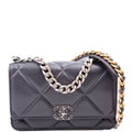 Chanel Chanel 19 WOC Quilted Lambskin Grey