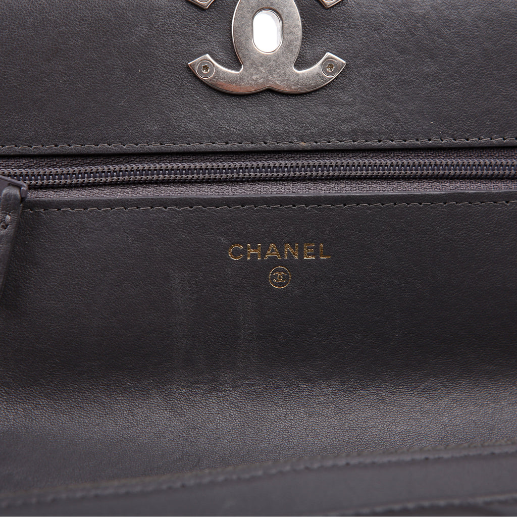 Chanel Chanel 19 WOC Quilted Lambskin Grey