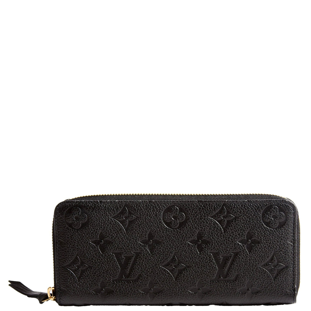 Louis Vuitton Clemence Wallet Empreinte Black