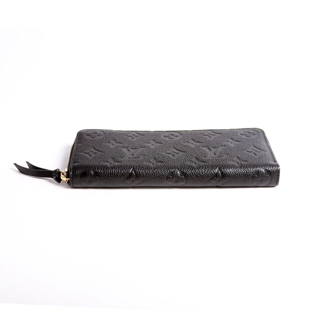 Louis Vuitton Clemence Wallet Empreinte Black