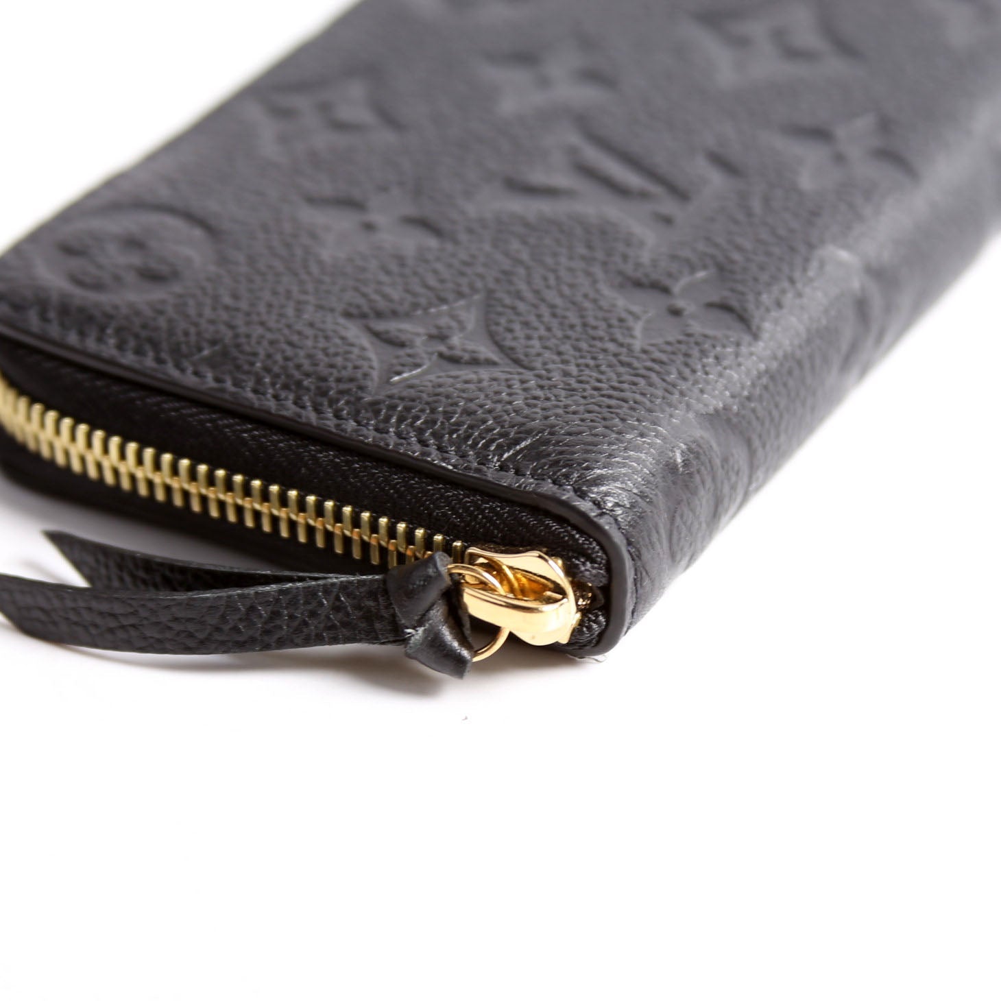 Louis Vuitton Clemence Wallet Empreinte Black