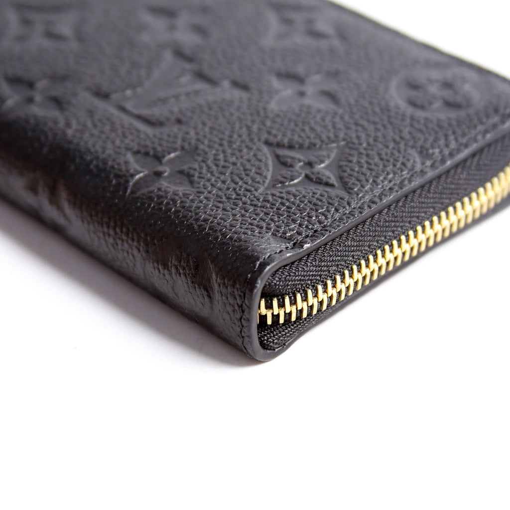 Louis Vuitton Clemence Wallet Empreinte Black