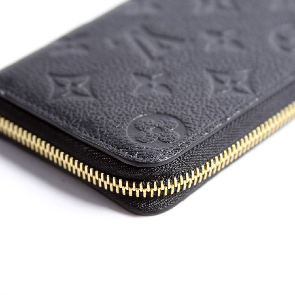 Louis Vuitton Clemence Wallet Empreinte Black