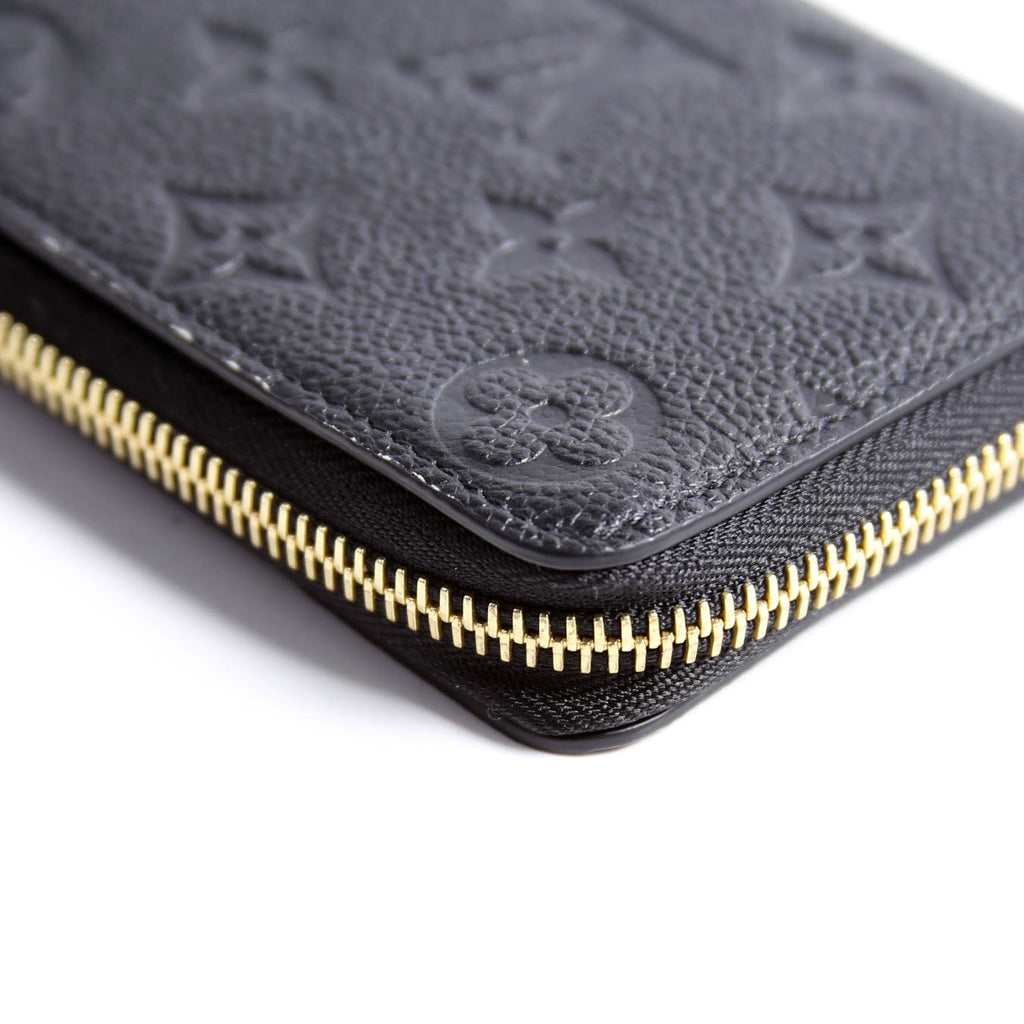 Louis Vuitton Clemence Wallet Empreinte Black