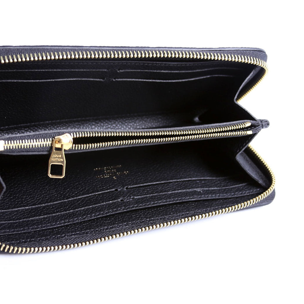 Louis Vuitton Clemence Wallet Empreinte Black