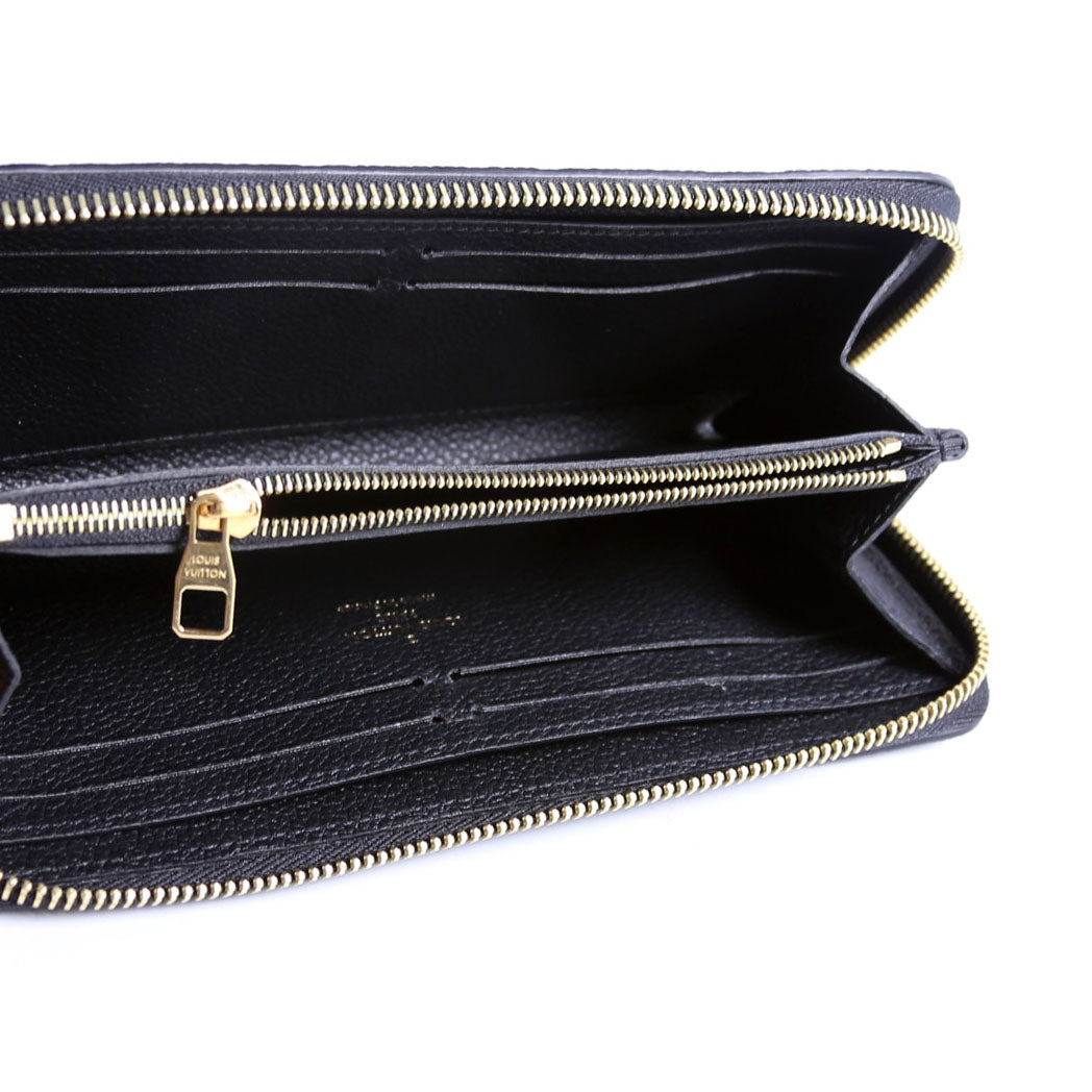Louis Vuitton Clemence Wallet Empreinte Black