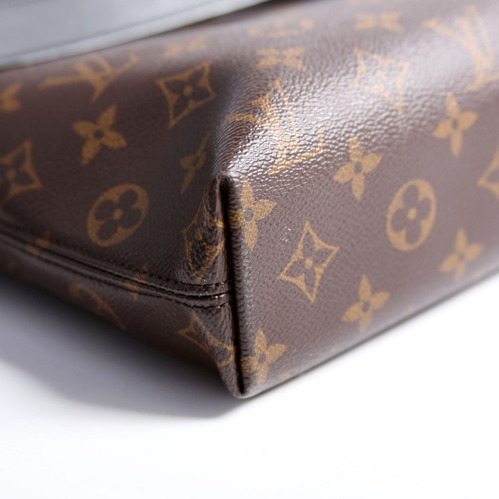 Louis Vuitton Porte Documents Jour Monogram Macassar Brown/Black