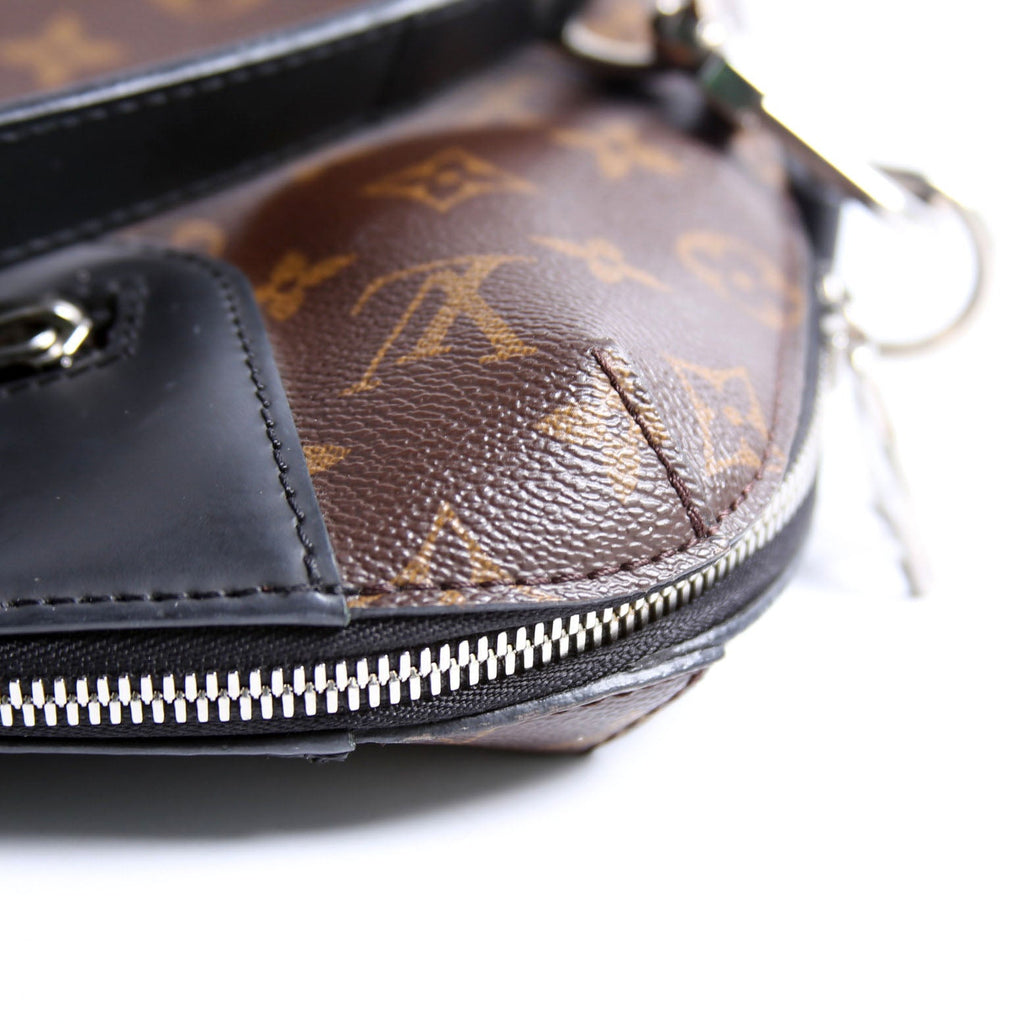 Louis Vuitton Porte Documents Jour Monogram Macassar Brown/Black