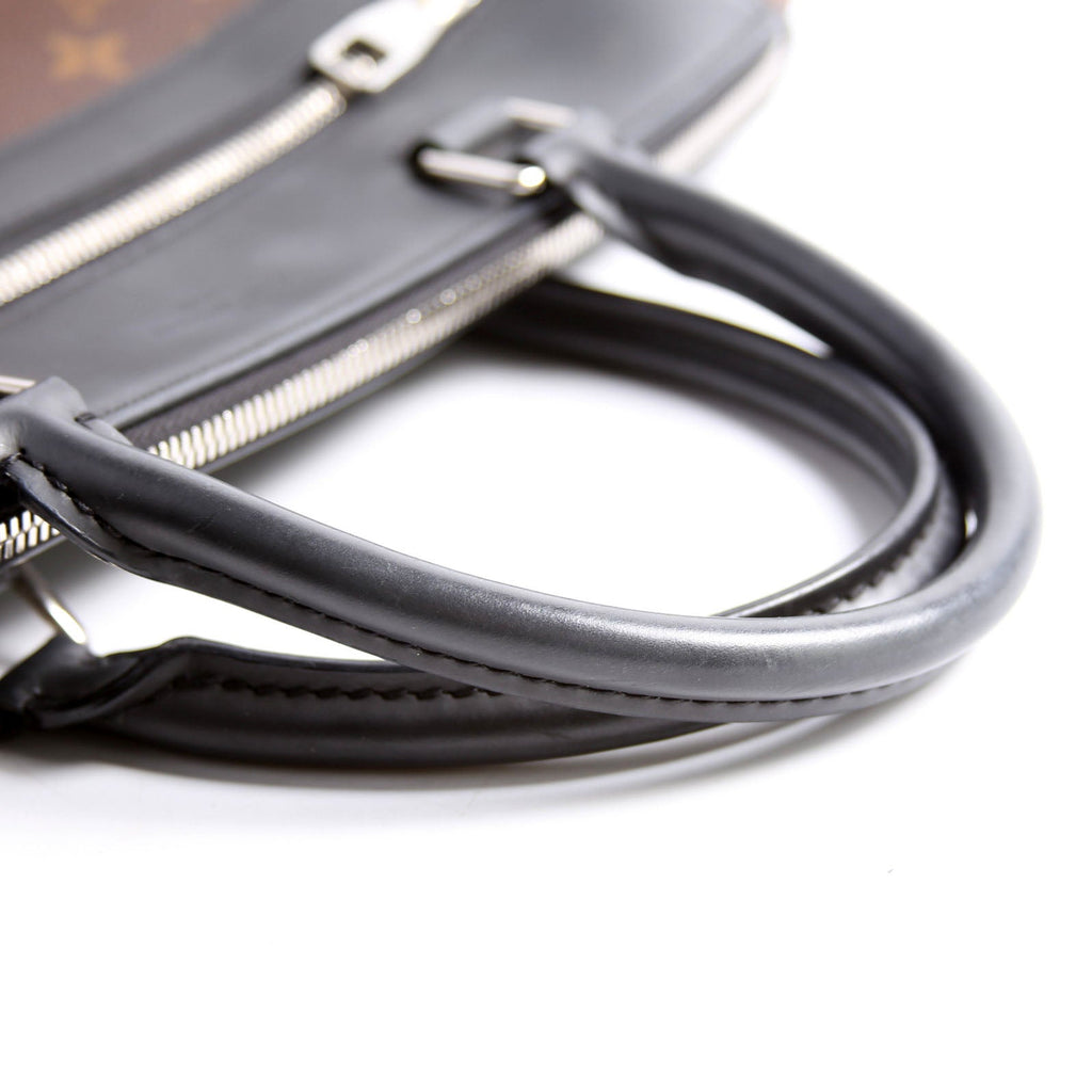 Louis Vuitton Porte Documents Jour Monogram Macassar Brown/Black