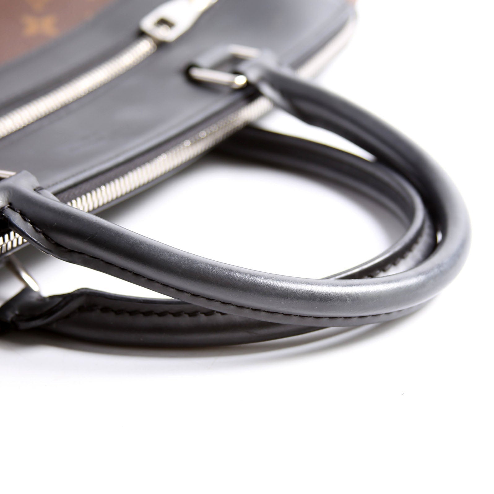 Louis Vuitton Porte Documents Jour Monogram Macassar Brown/Black