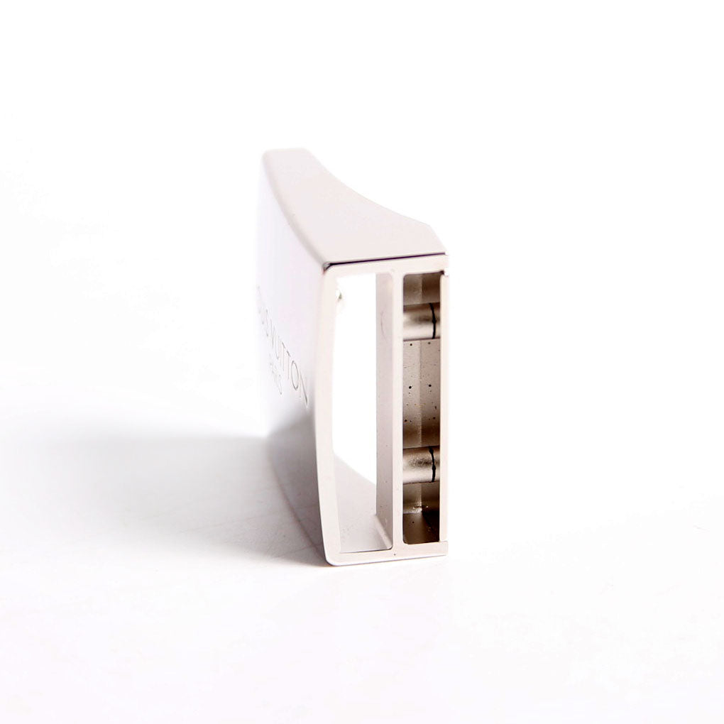 Louis Vuitton LV Paris Square Buckle Silver