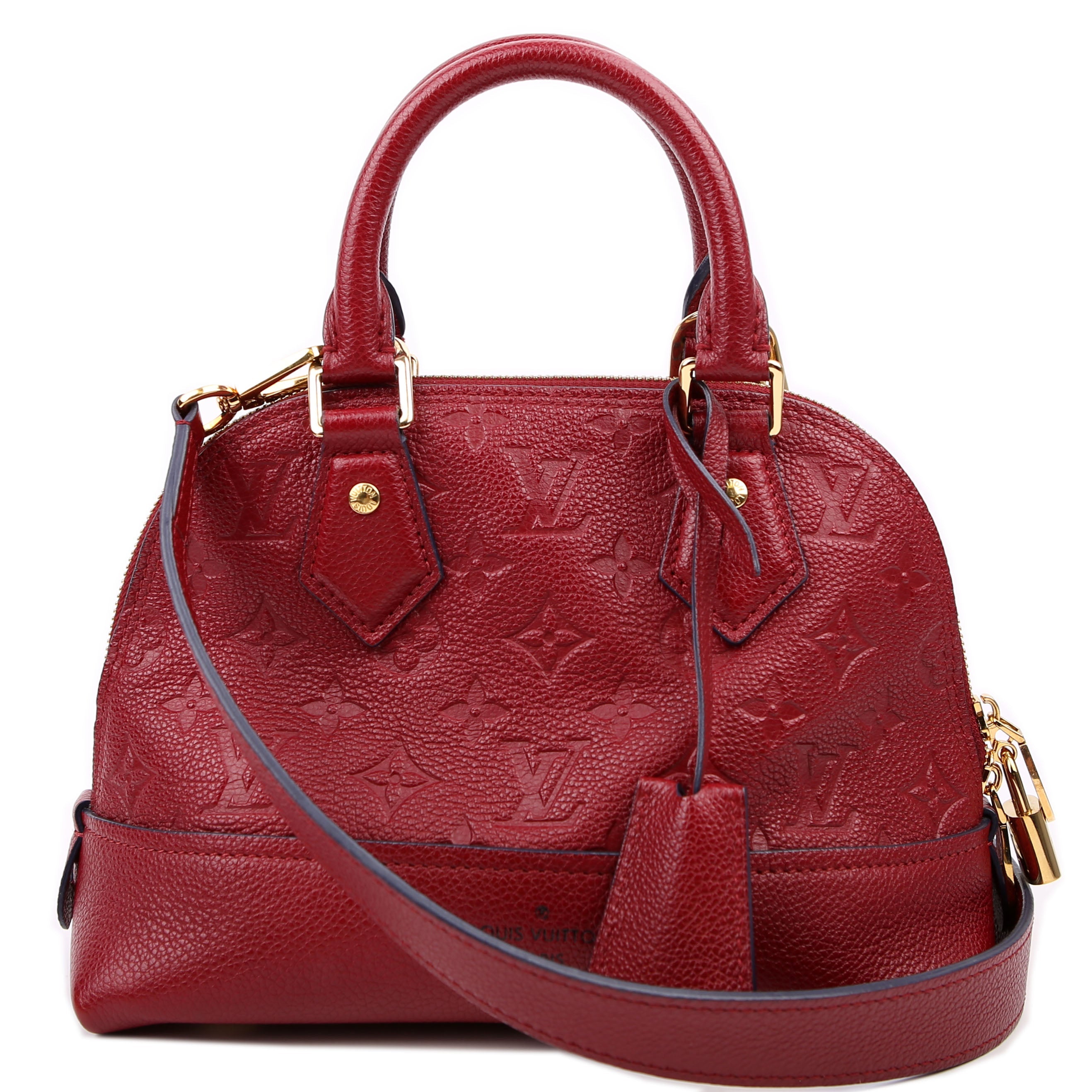 Louis Vuitton Neo Alma BB Empreinte Burgundy