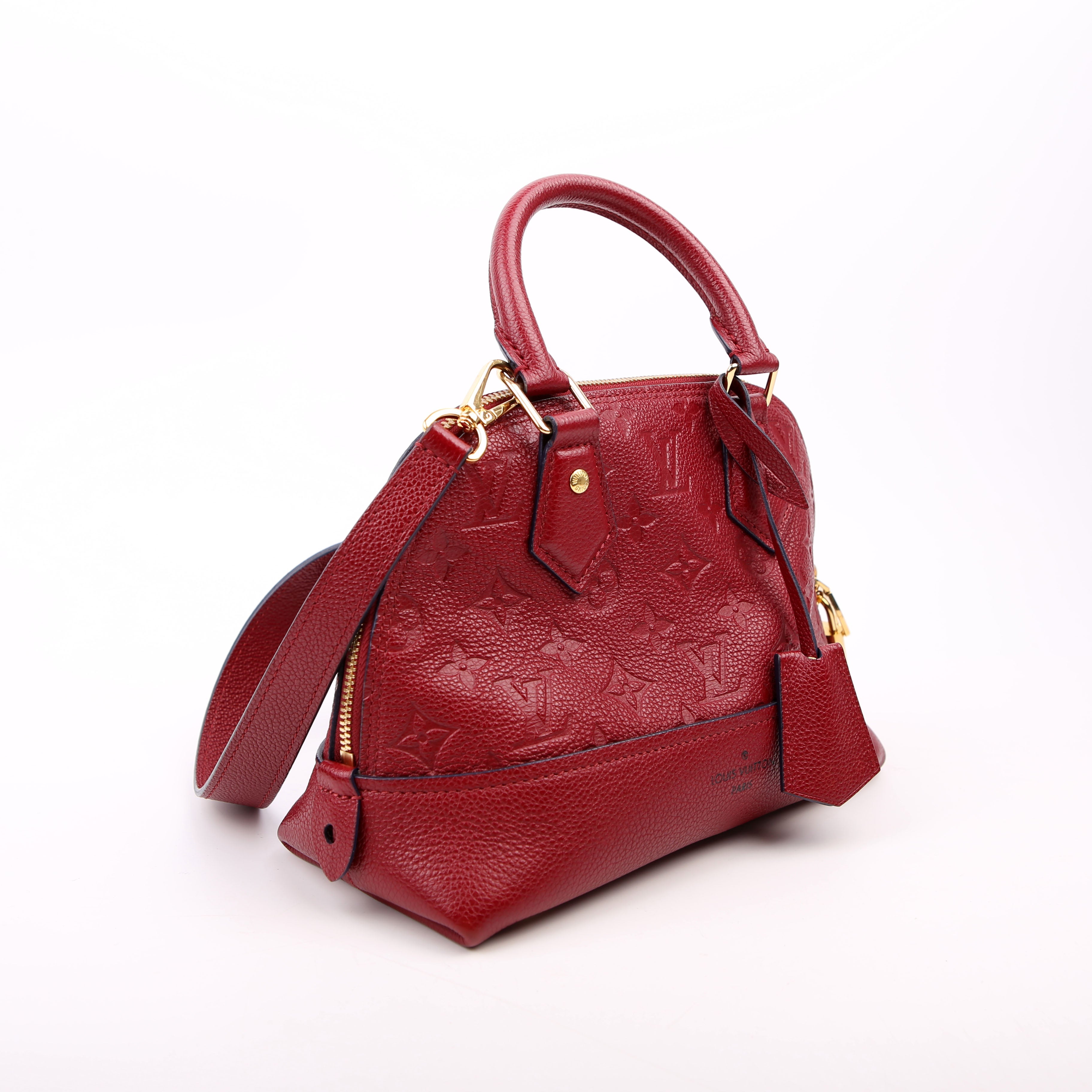Louis Vuitton Neo Alma BB Empreinte Burgundy