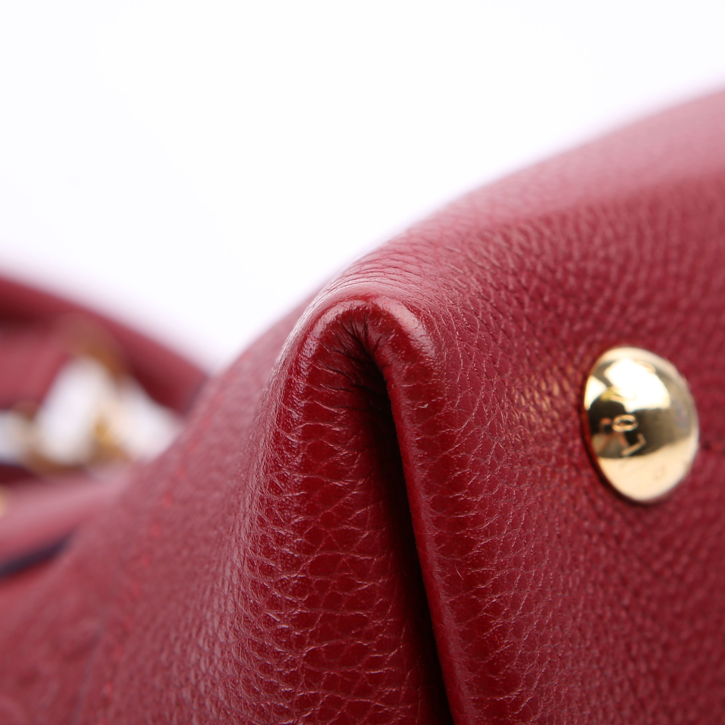 Louis Vuitton Neo Alma BB Empreinte Burgundy
