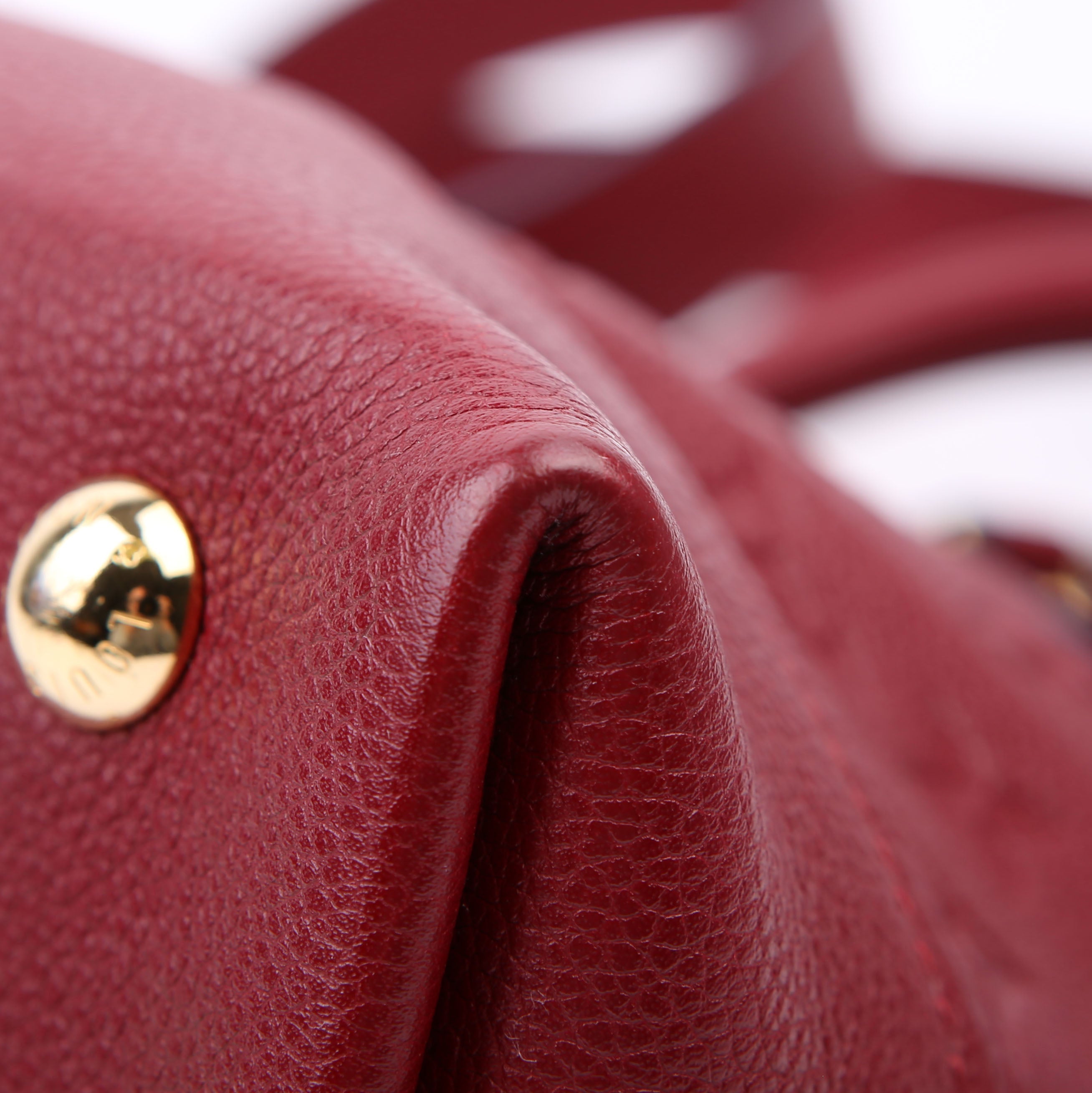 Louis Vuitton Neo Alma BB Empreinte Burgundy