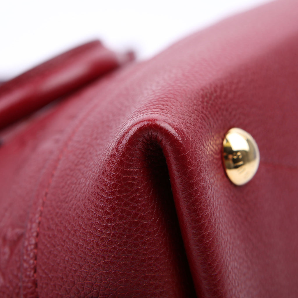 Louis Vuitton Neo Alma BB Empreinte Burgundy