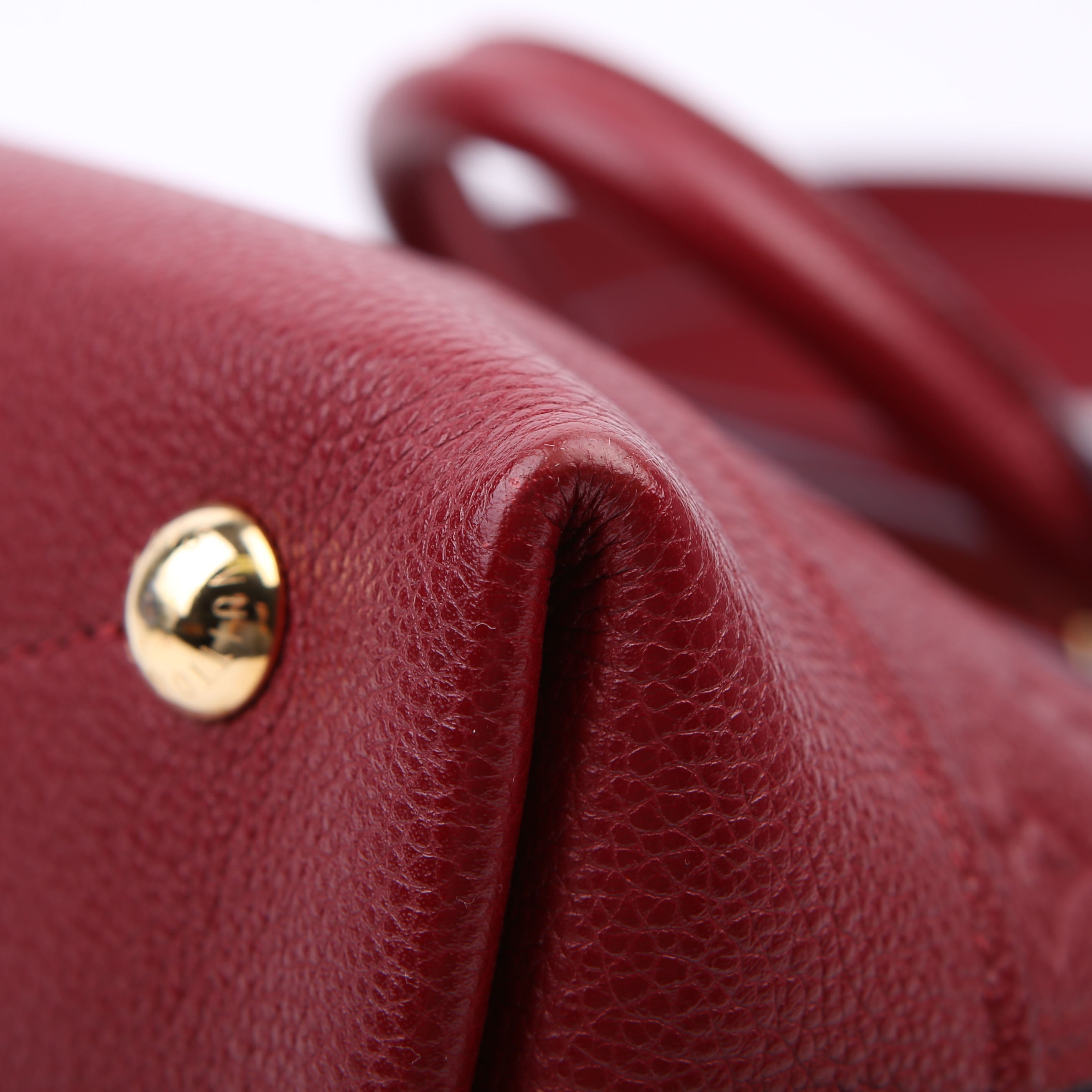 Louis Vuitton Neo Alma BB Empreinte Burgundy