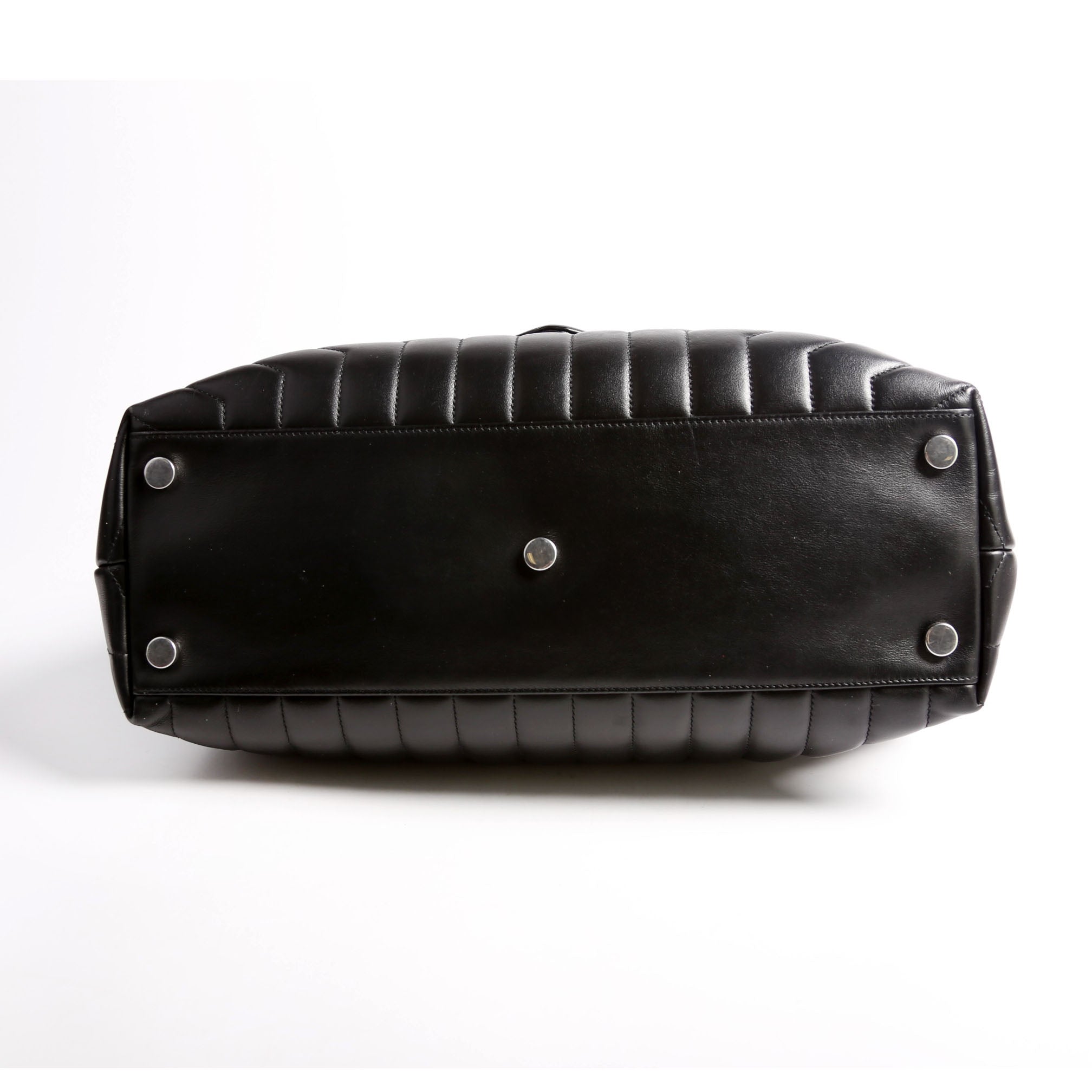 Saint Laurent Loulou Satchel Large 574947 Black