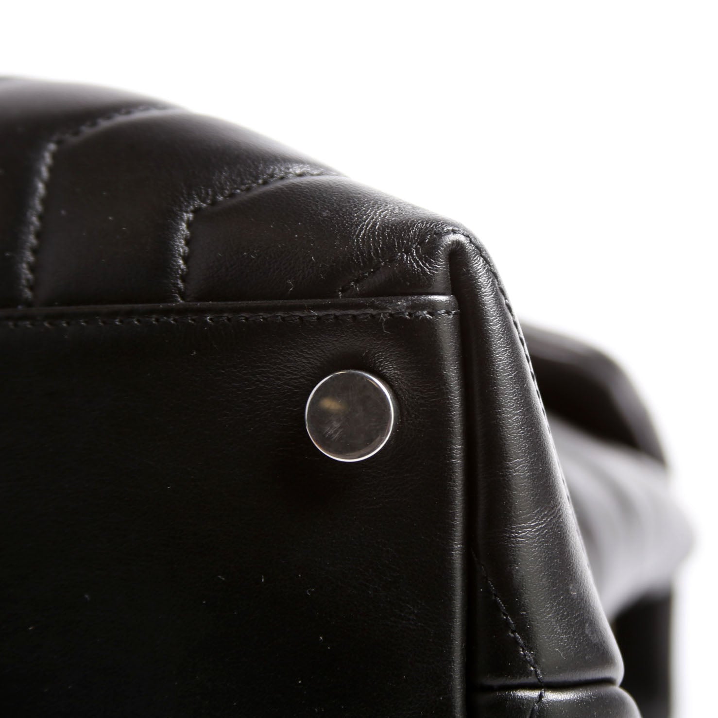 Saint Laurent Loulou Satchel Large 574947 Black
