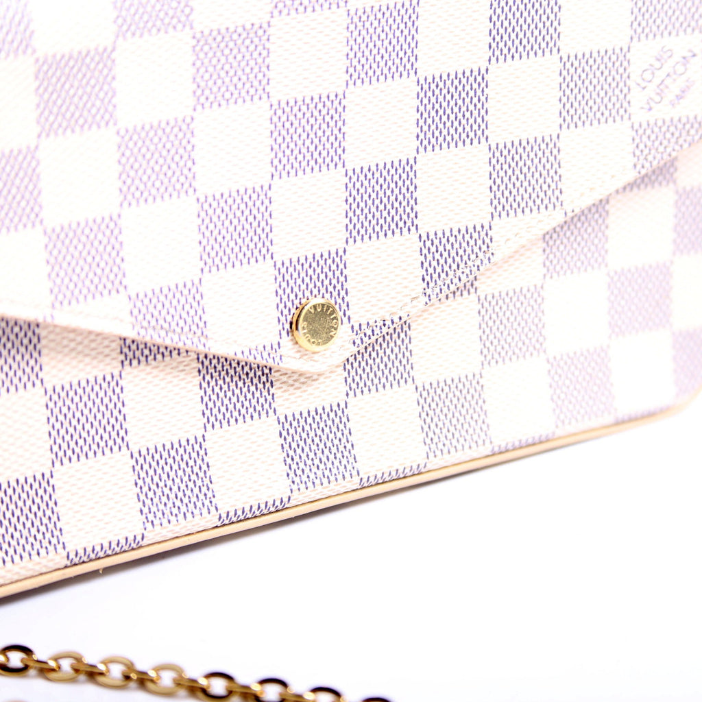 Louis Vuitton Pochette Felicie Damier Azur