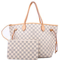 Louis Vuitton Neverfull With Wallet MM Damier Ebene