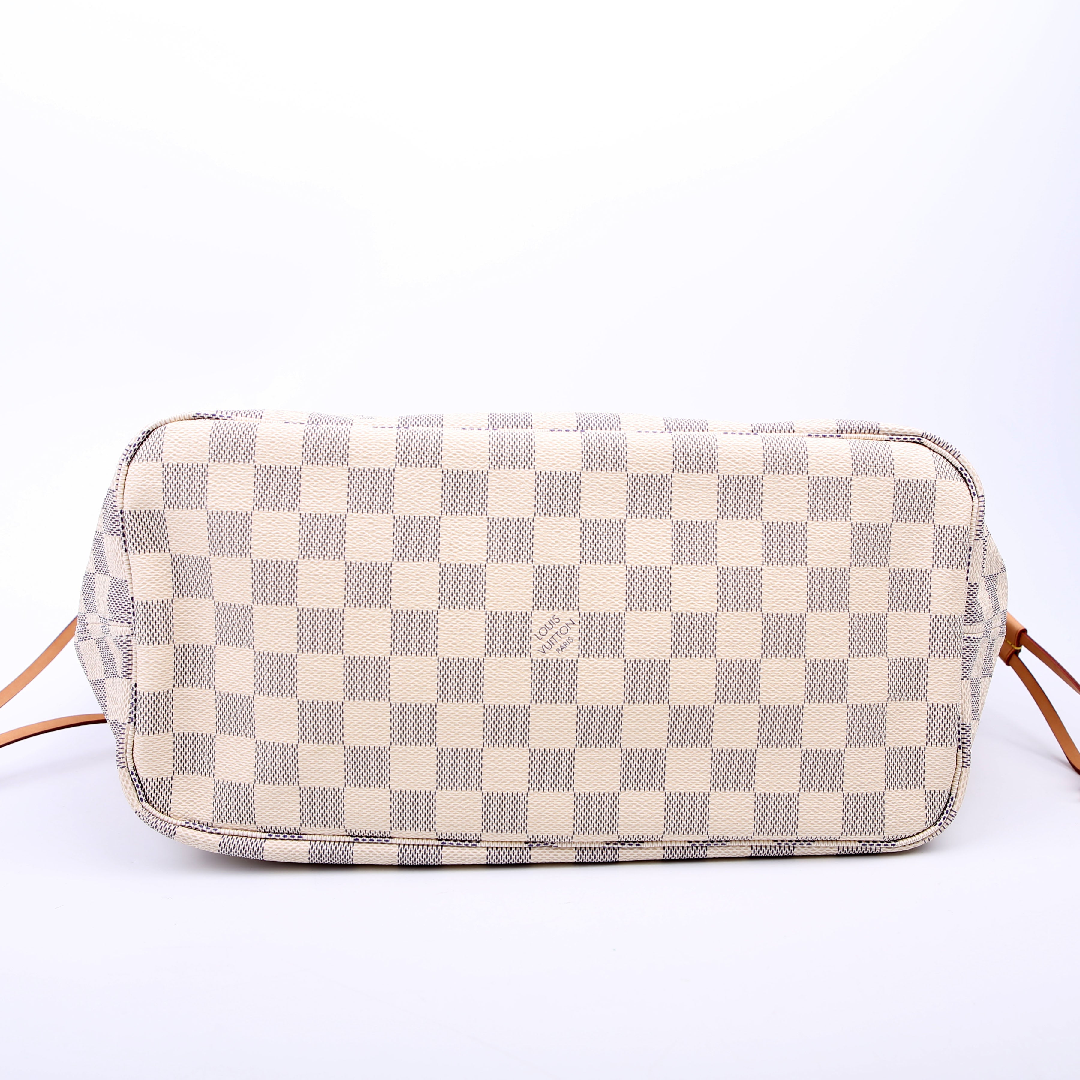 Louis Vuitton Neverfull With Wallet MM Damier Ebene