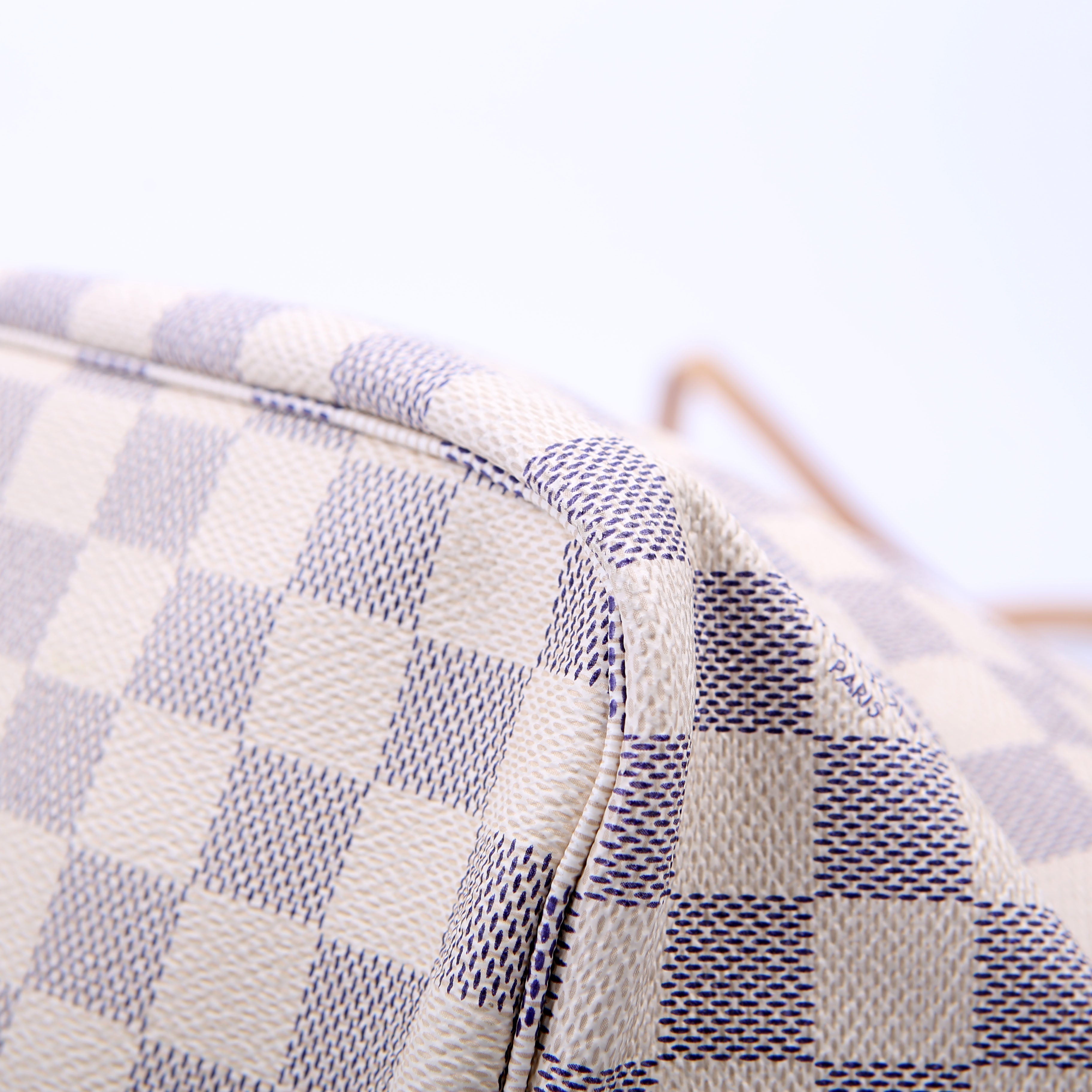 Louis Vuitton Neverfull With Wallet MM Damier Ebene