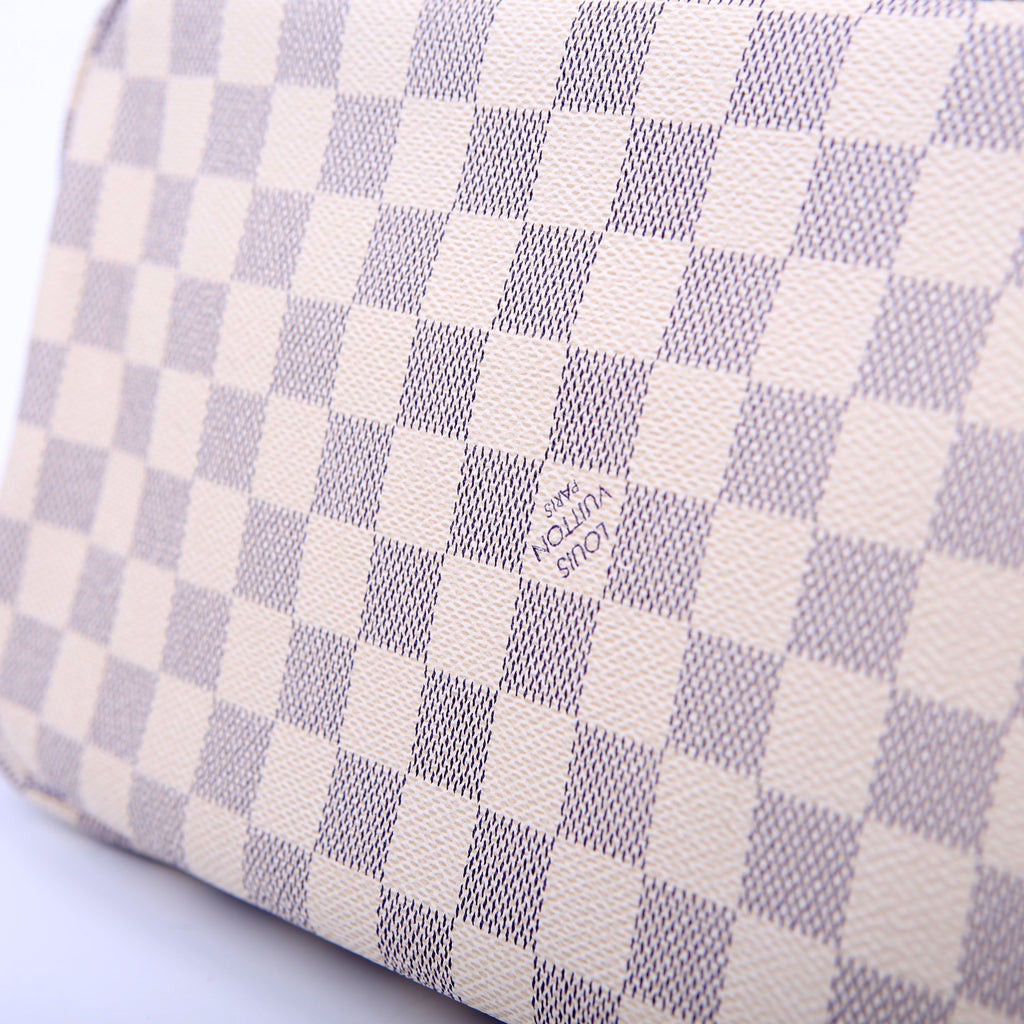 Louis Vuitton Neverfull With Wallet MM Damier Ebene