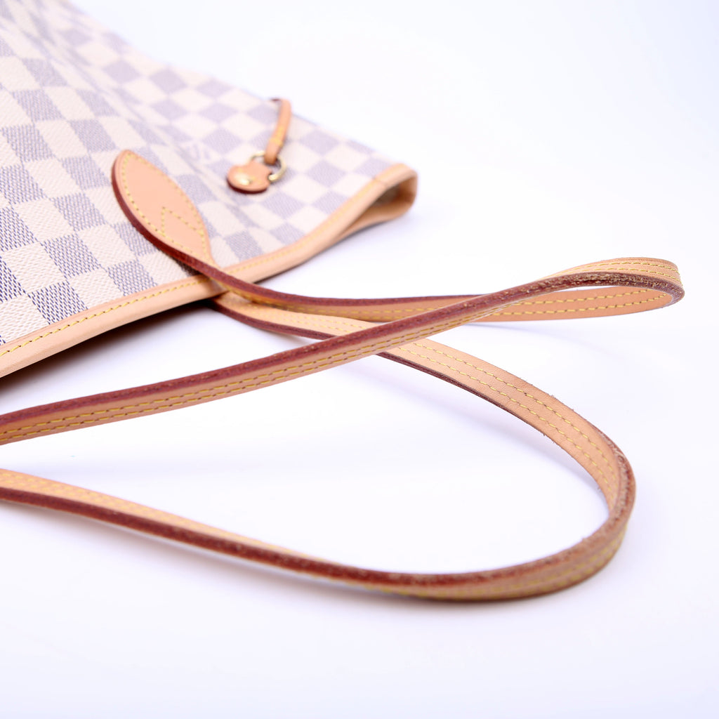 Louis Vuitton Neverfull With Wallet MM Damier Ebene