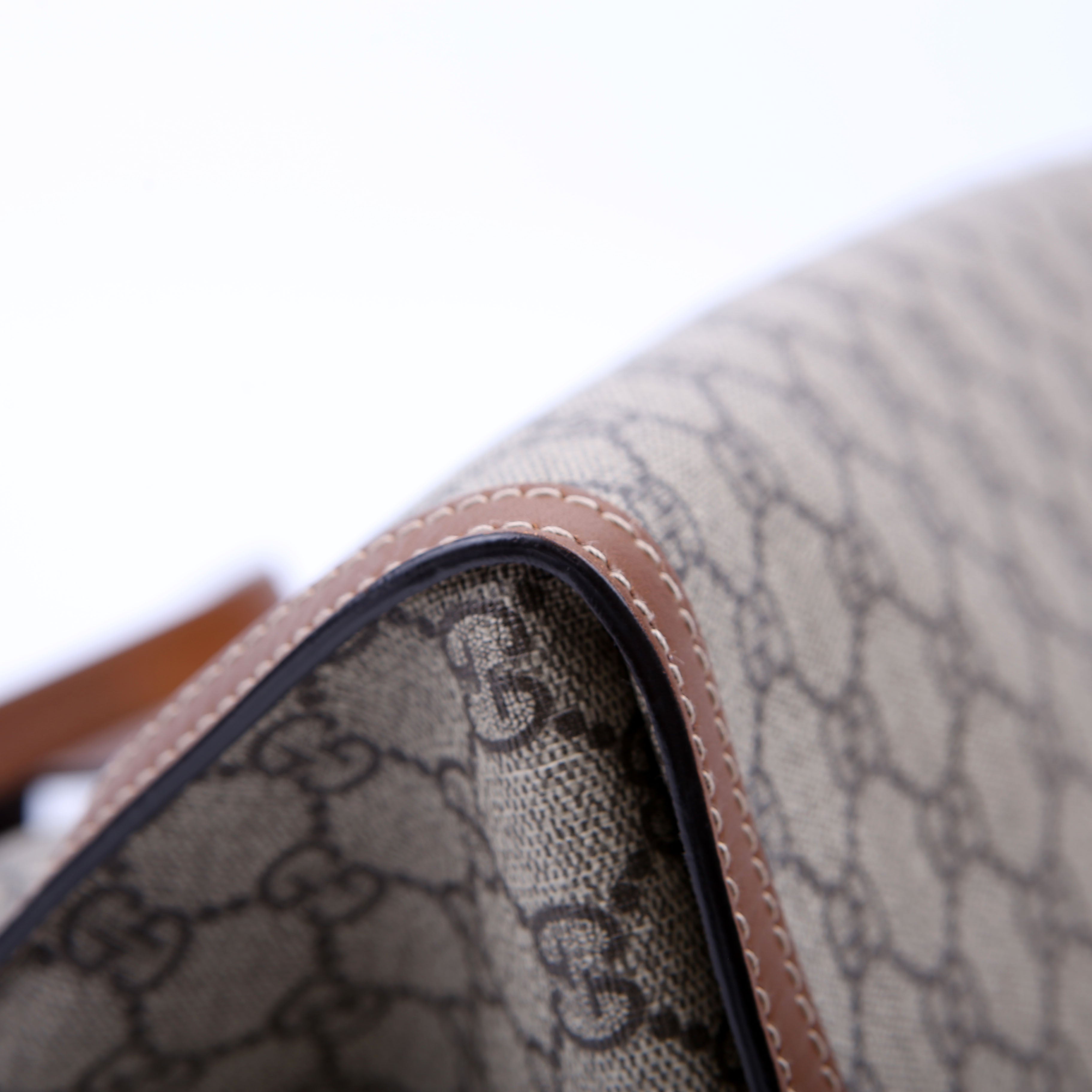Gucci 479197 Padlock GG Shoulder Medium Brown