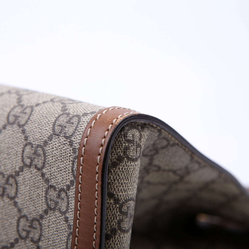 Gucci 479197 Padlock GG Shoulder Medium Brown